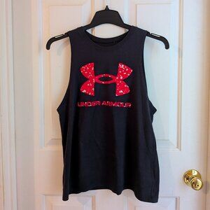 Black Under Armour Tank Top Size Medium